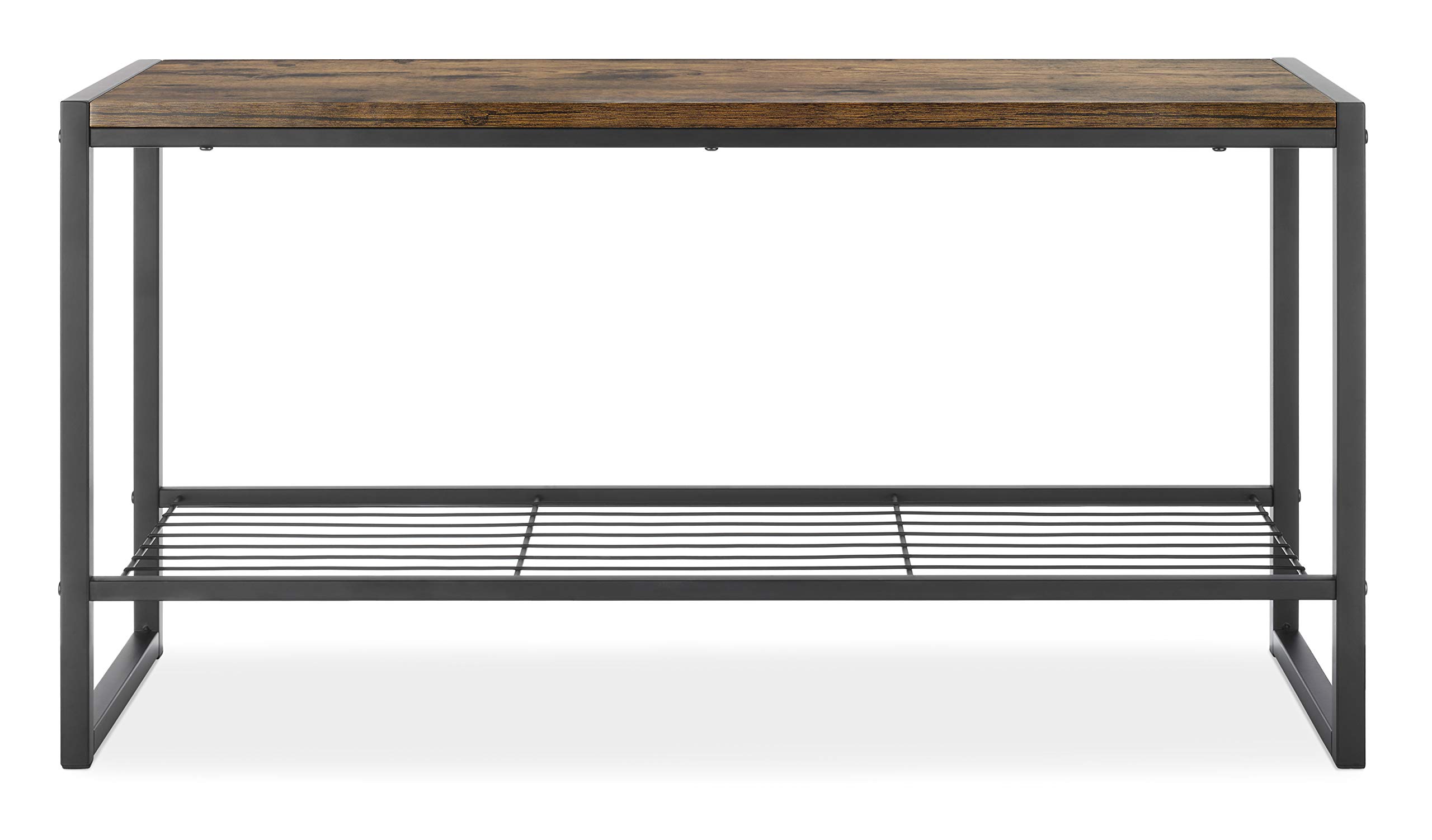 Amazon.com: Whitmor Modern Industrial Entryway Bench : Home & Kitchen